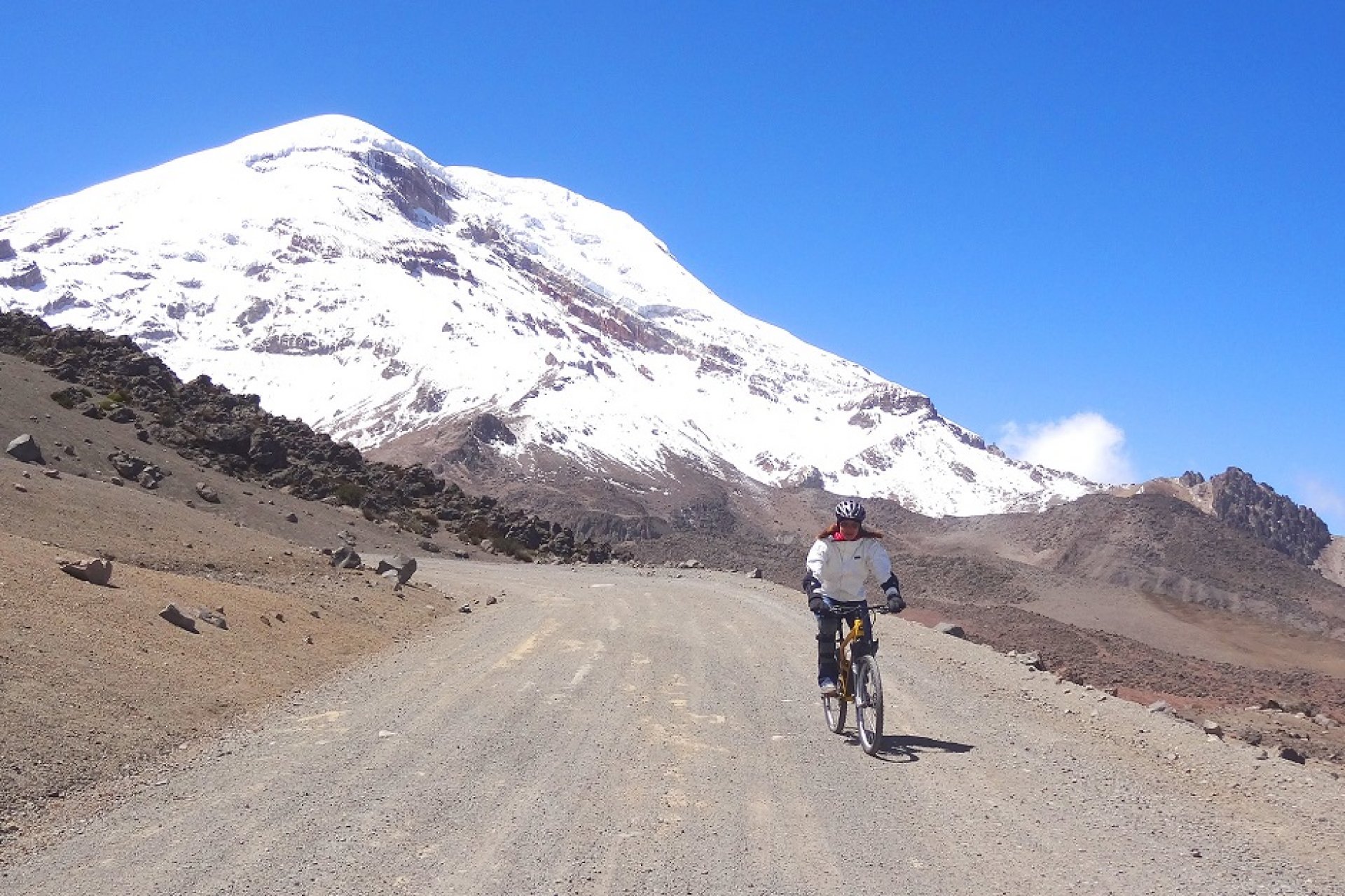 Volcán Chimborazo - Tour caminata y bicicleta