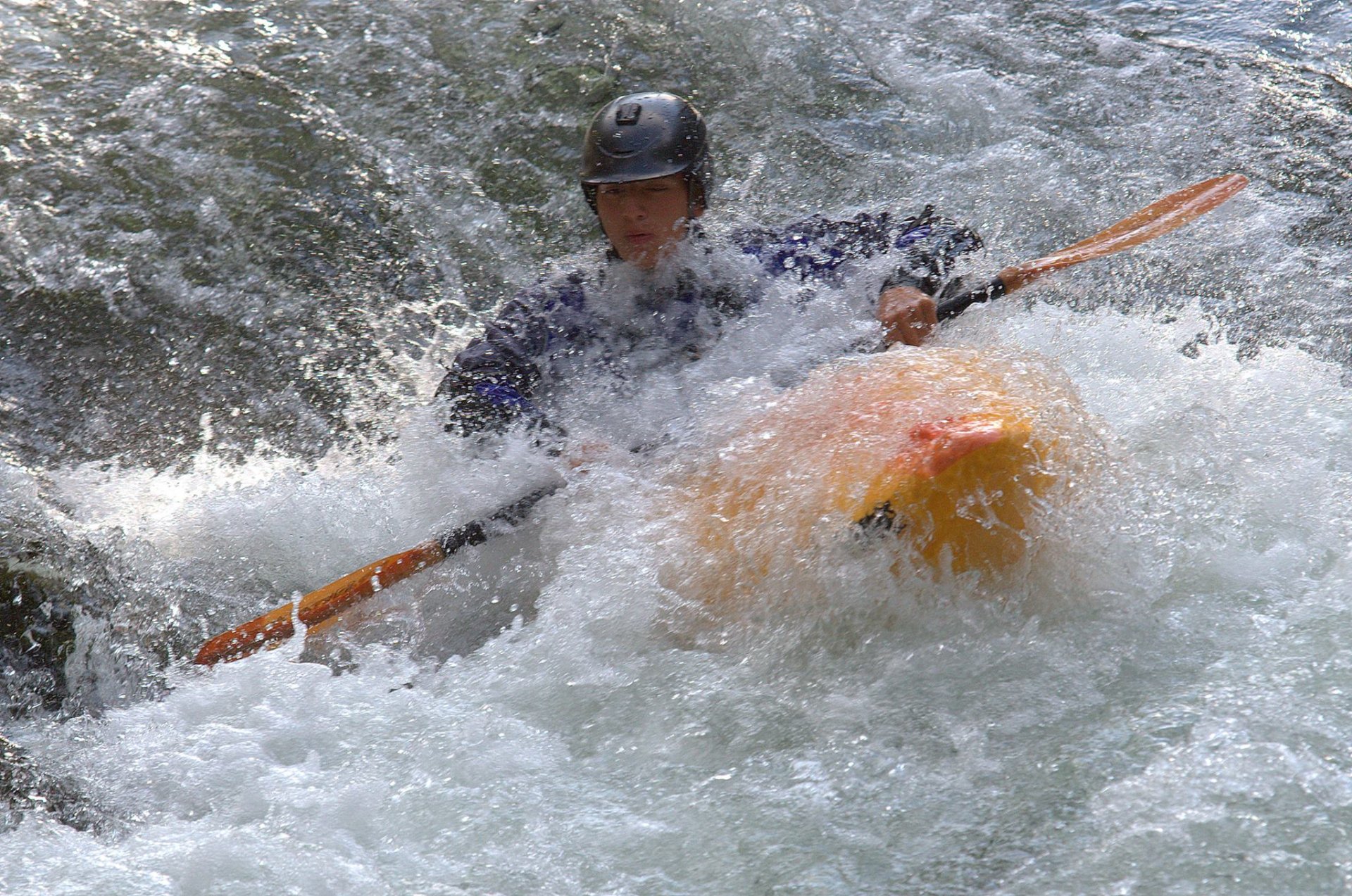 Kayaking in Baños